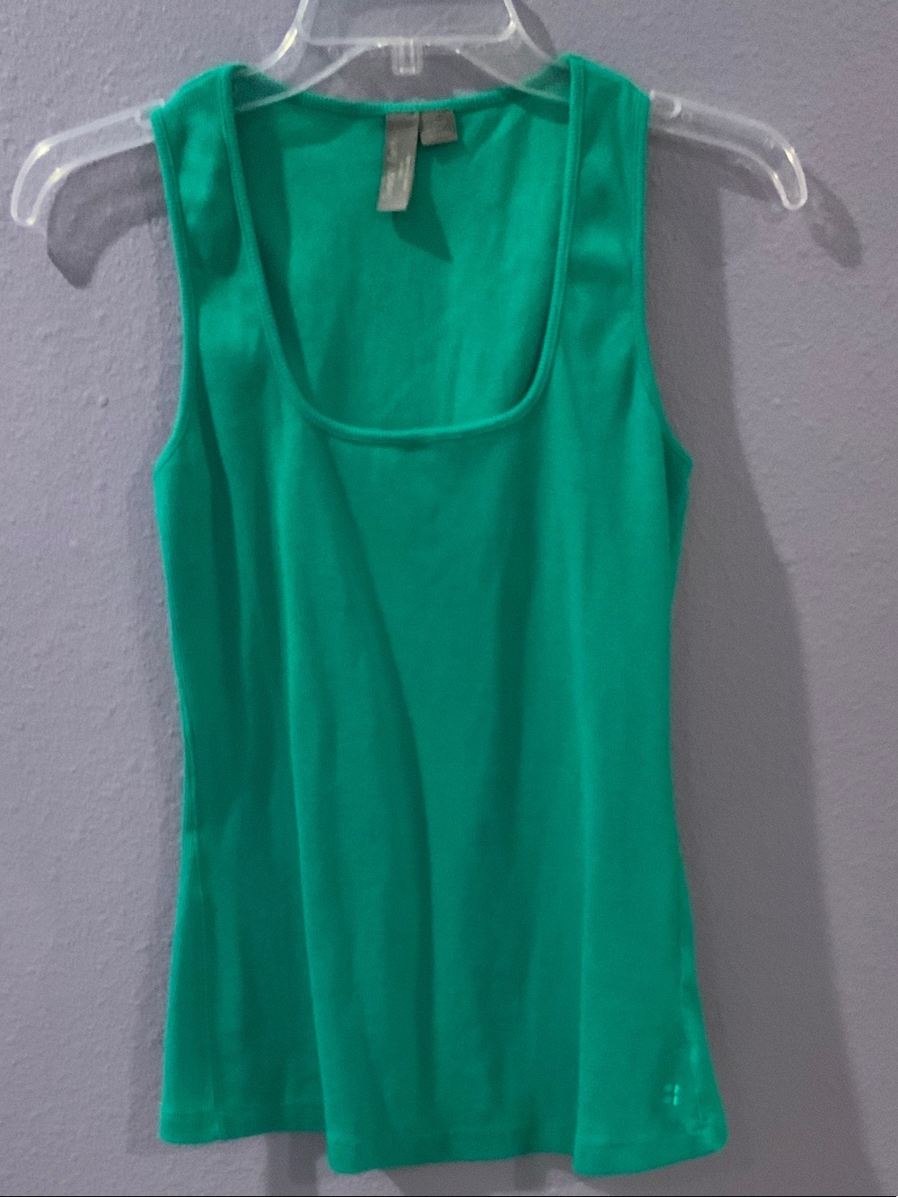 Sweaty Betty Emerald Green Scoop Neck Tank